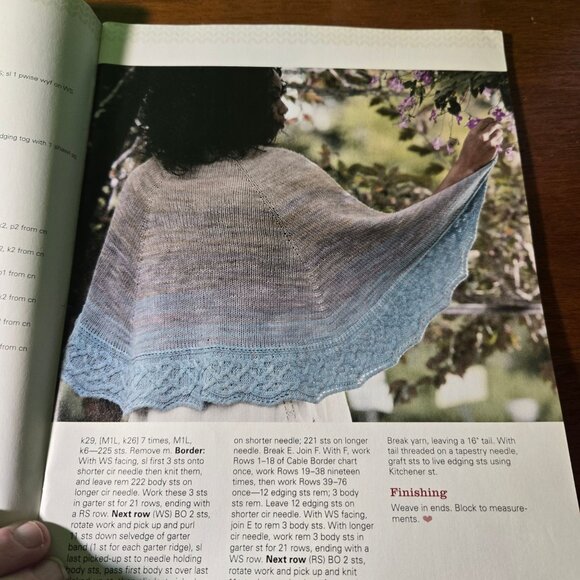 Love of Knitting magazine Spring 2017 - patterns for variegated yarn GOOD - Picture 3 of 6